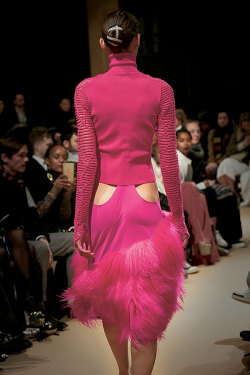 On the runway at Cortázar’s show